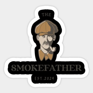 The Smokefather Smokers Sticker